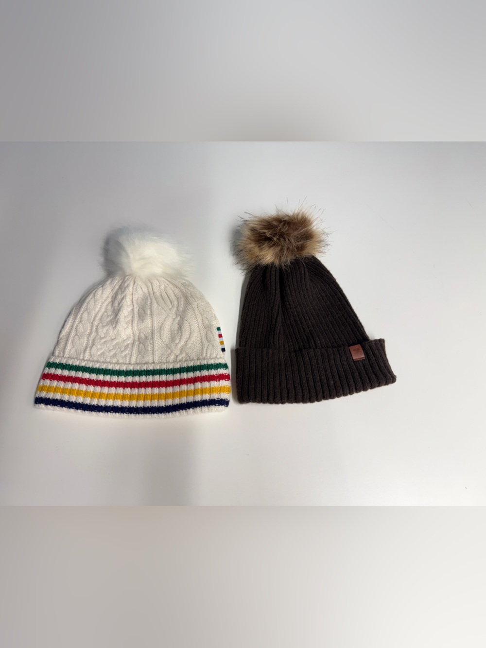 Womens Cable Knit Beanie Bundle
